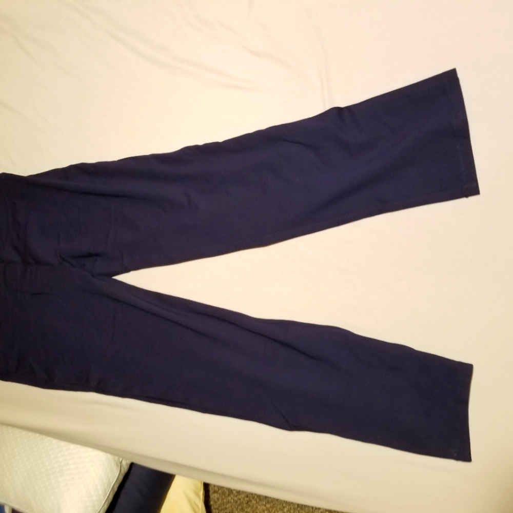 Navy Straight Leg Betabrand Pants
